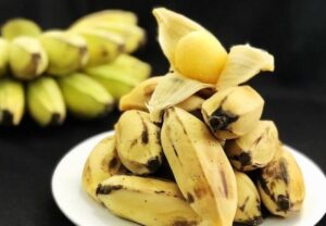 chuối sáp luộc