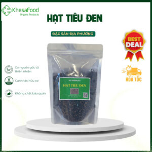 Hạt Tiêu Đen – Nguyên Hạt Thơm Cay, Đậm Đà Hương Vị.