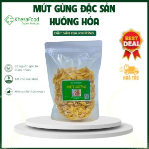 Mứt Gừng Đặc Sản Hướng Hóa – Cay Ngọt Tự Nhiên