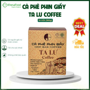 Cà Phê Phin Giấy Ta Lư – Hương Thơm Tinh Tế, Chất Lượng Vượt Trội