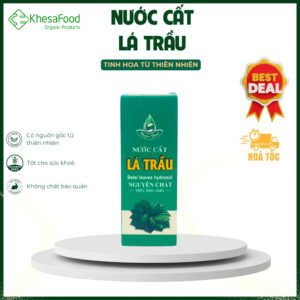 Nước Cất Lá Trầu – Kháng Khuẩn, Chăm Sóc Da, Bảo Vệ Sức Khỏe