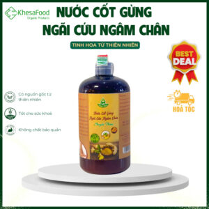 Nước Cốt Gừng, Ngải Cứu Ngâm Chân – Thư Giãn, Lưu Thông Máu