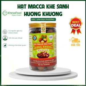 Hạt Macca Sấy Khô Hương Khương – Ngon Miệng, Bổ Dưỡng