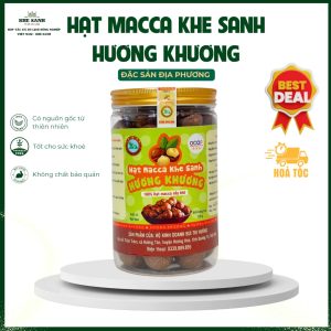 Hạt Macca Sấy Khô Hương Khương – Ngon Miệng, Bổ Dưỡng***